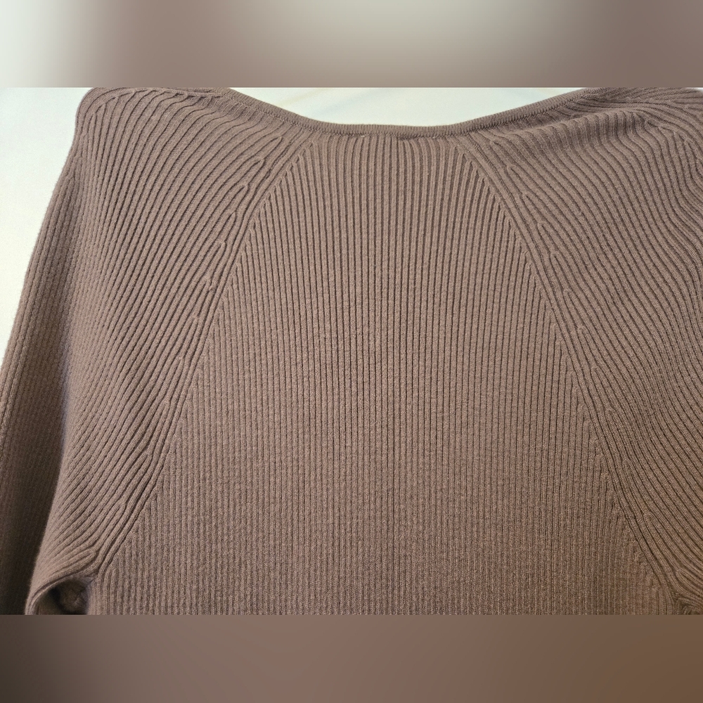 EUC Abercrombie & Fitch Knit Ribbed Cutout Sweater Dress - Picture 10 of 13